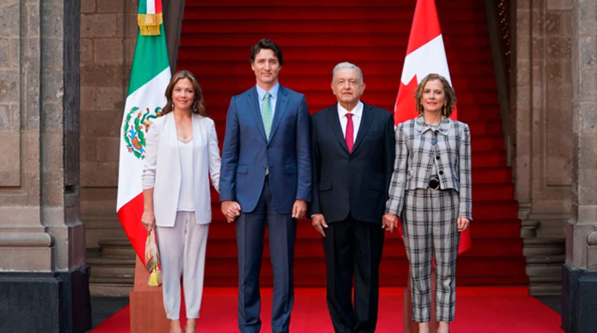 México y Canadá refuerzan lazos tras reunión bilateral de AMLO y Trudeau