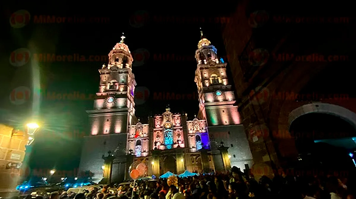 Este sábado habrá encendido de la Catedral de Morelia con temática de Reyes Magos