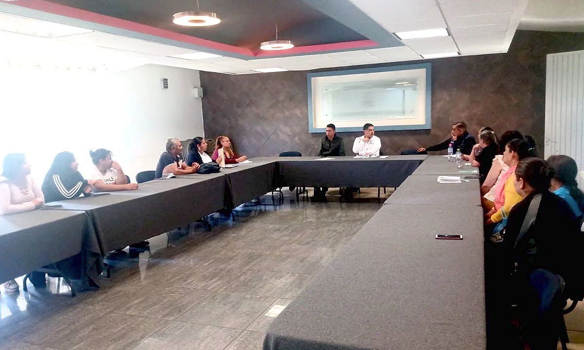 La comisión fue atendida por el edil Ignacio Campos