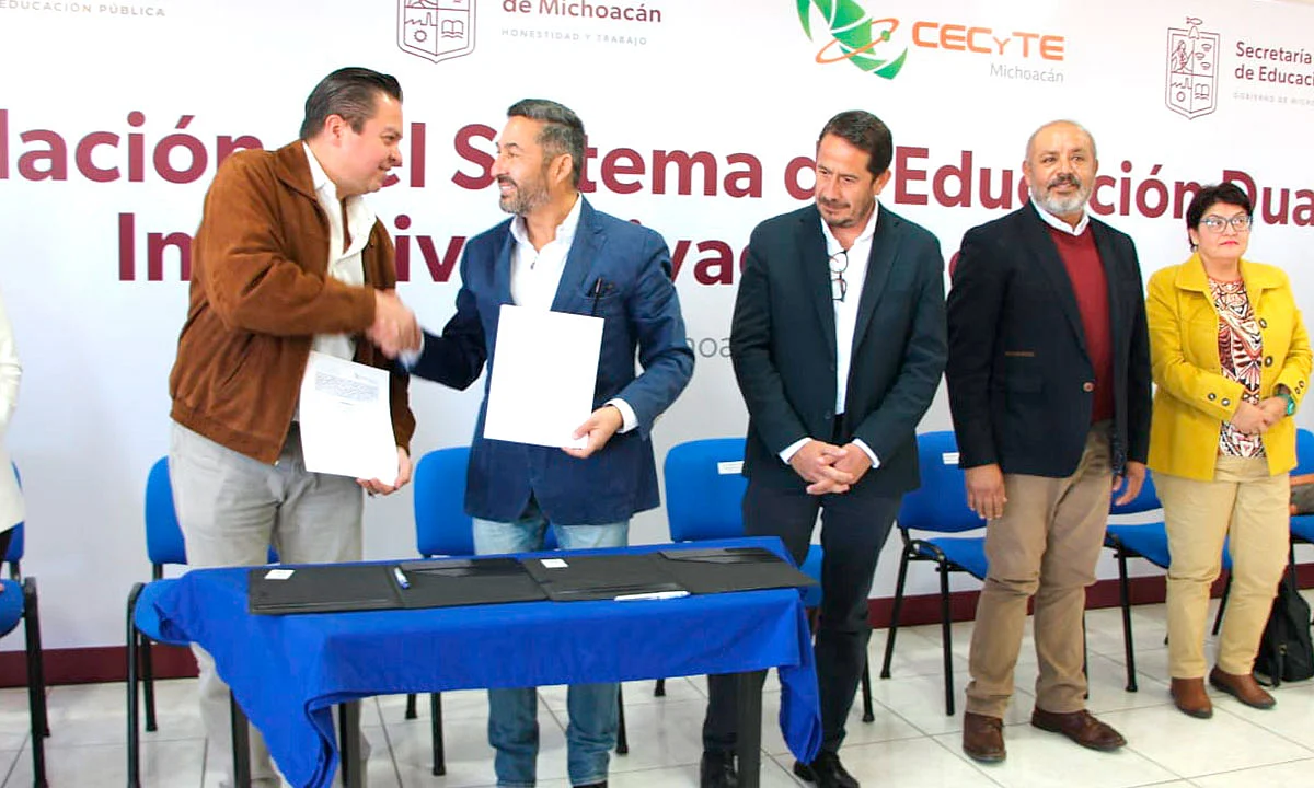 Cecytem y Canirac, juntos por la formación profesional de los jóvenes