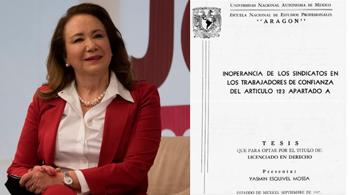 UNAM ve "evidente" plagio de tesis de la ministra Yasmín Esquivel