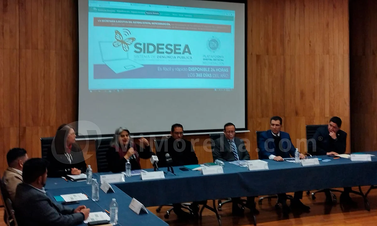 Presentan sistema para denunciar desde celular casos de corrupción en Michoacán