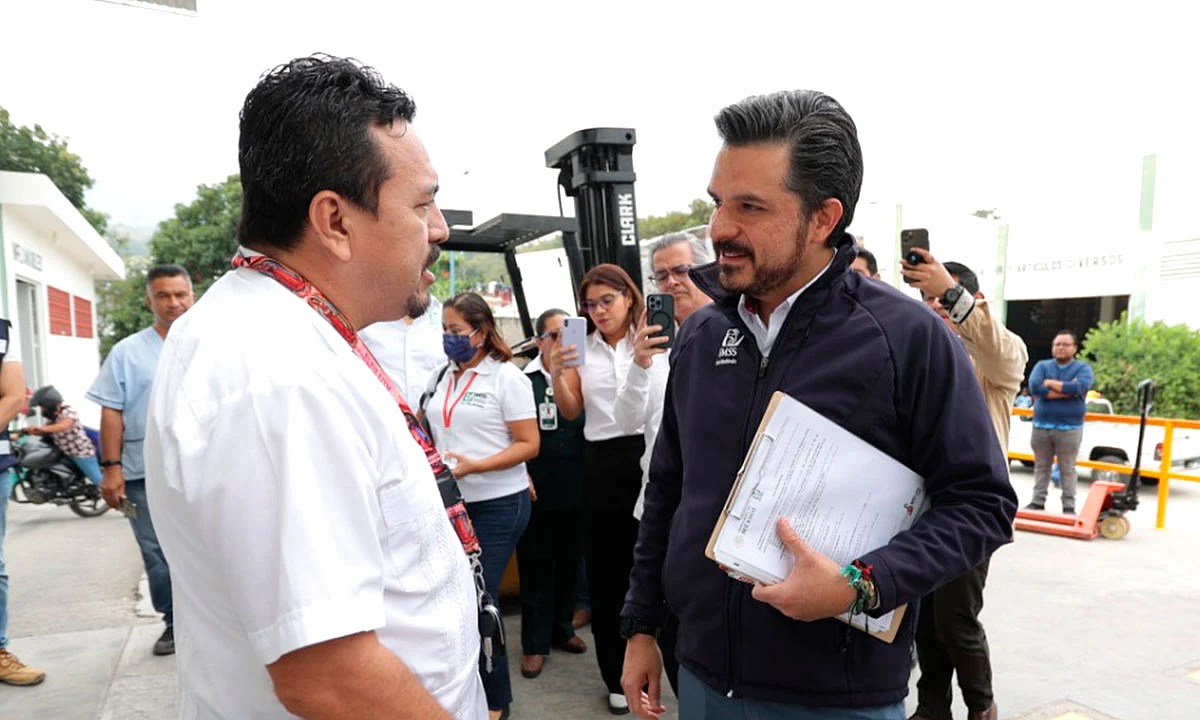 Martín es trabajador del Almacén Subdelegacional del Instituto Mexicano del Seguro Social en Chiapas