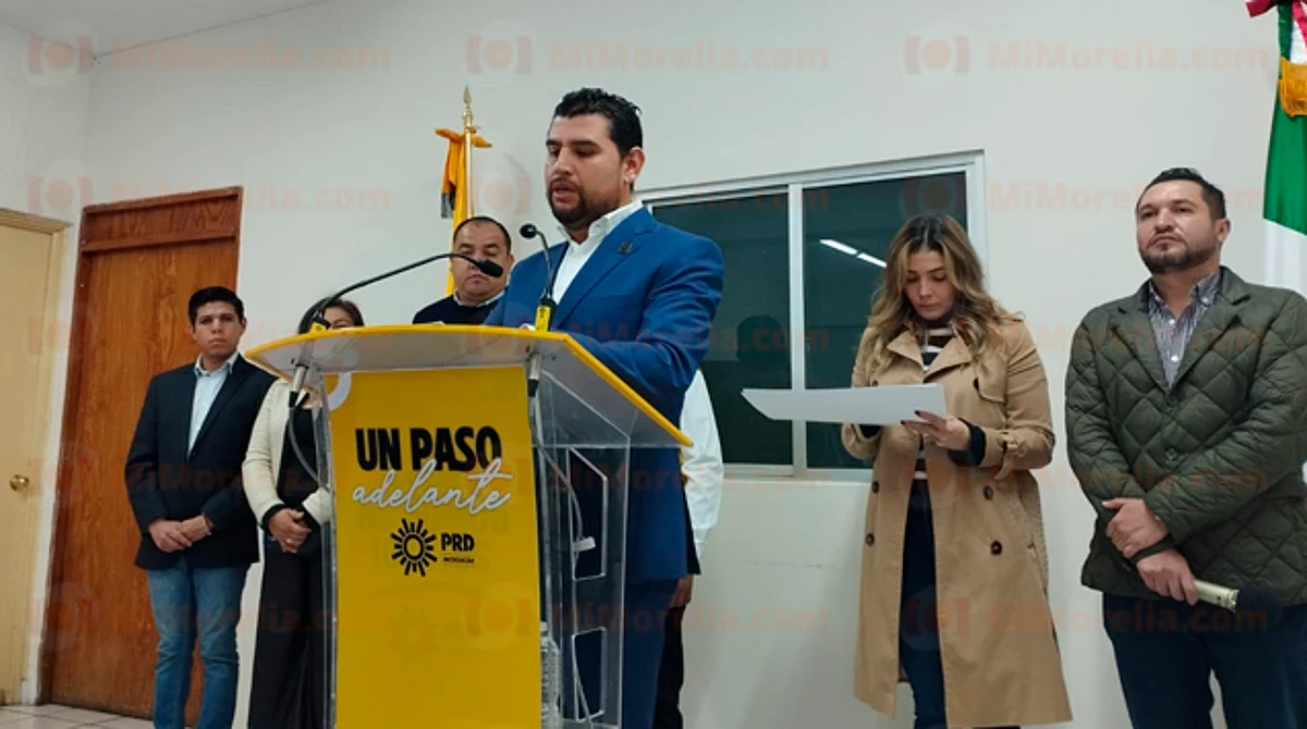 PRD Michoacán sólo perdió 7 militantes en 2022, aseguran