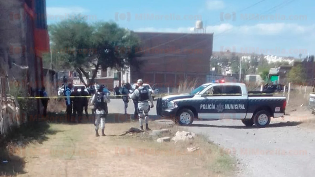 Localizan a hombre ejecutado en la colonia La Aldea, en Morelia