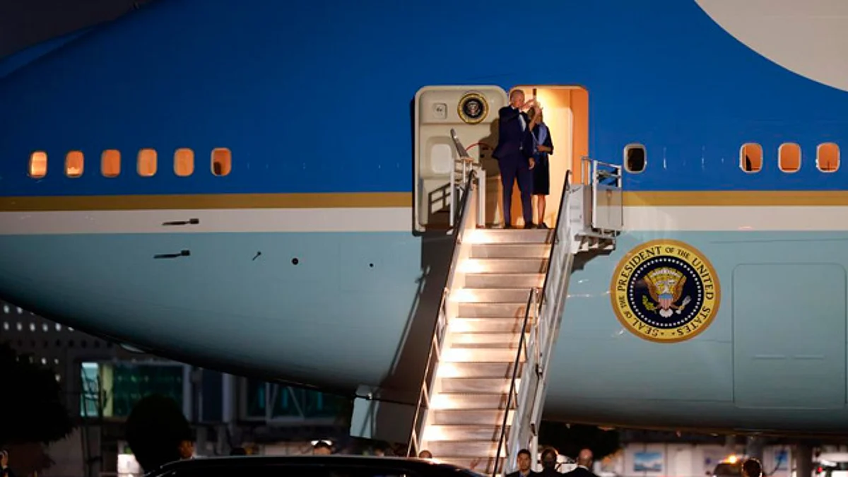 Joe Biden se despide de México; regresa esta noche a Washington