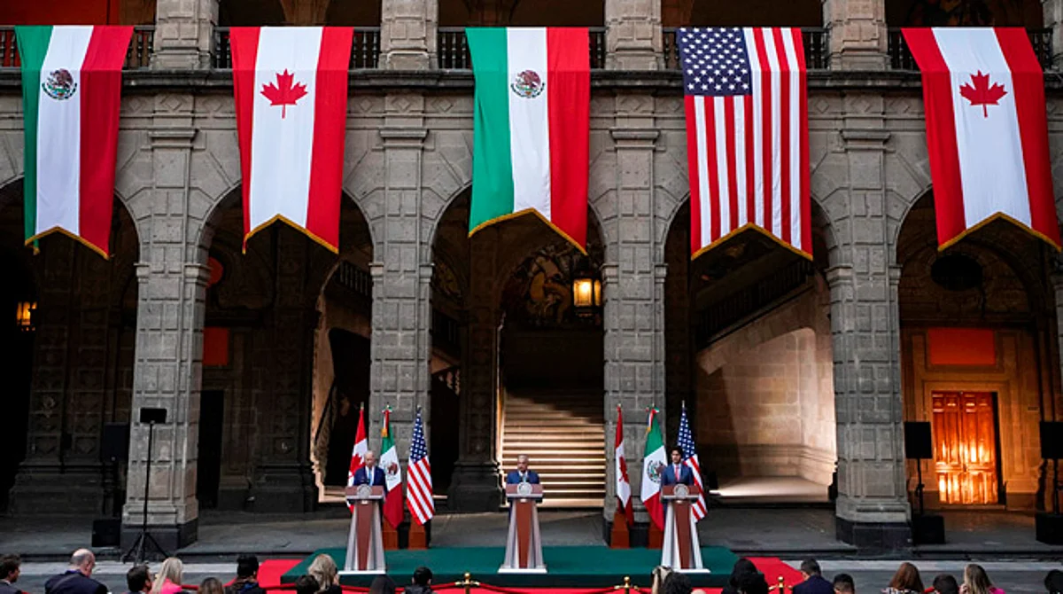 Migración, salud y seguridad, entre los compromisos que negociaron México, EU y Canadá