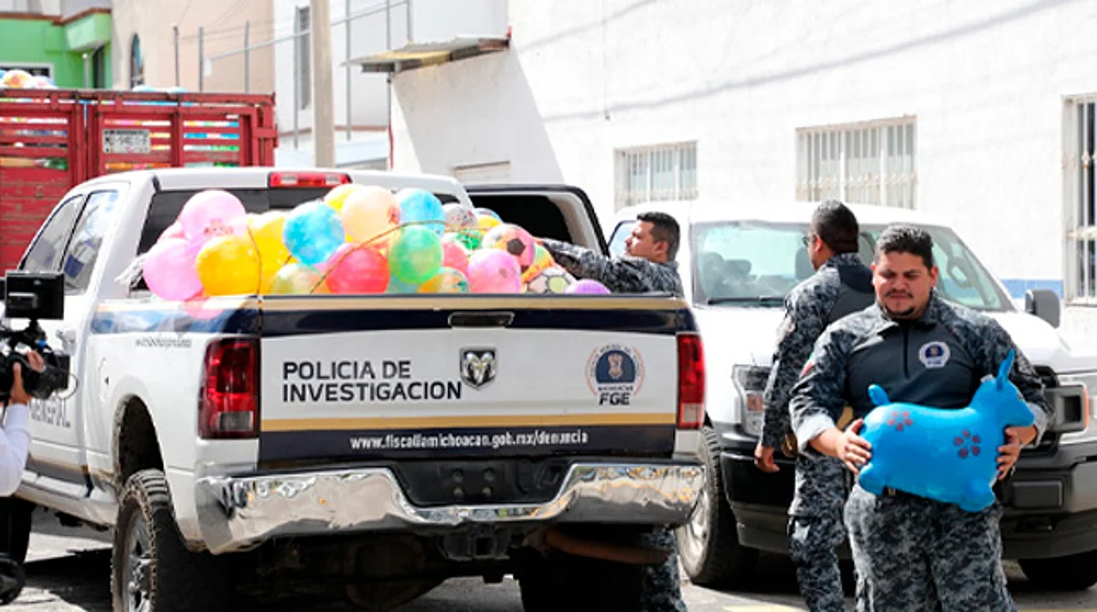 Se suma Fiscalía General de Michoacán a colecta anual de Juguetón Azteca