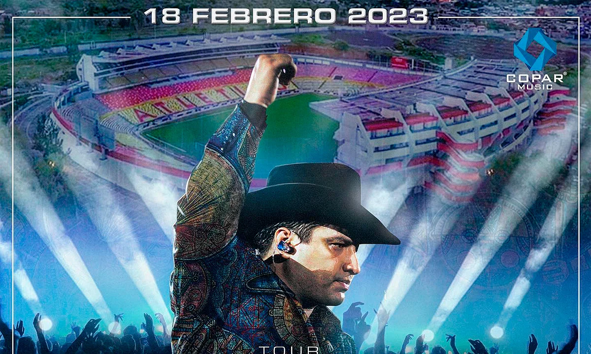 Julión Álvarez confirma concierto en el Estadio Morelos