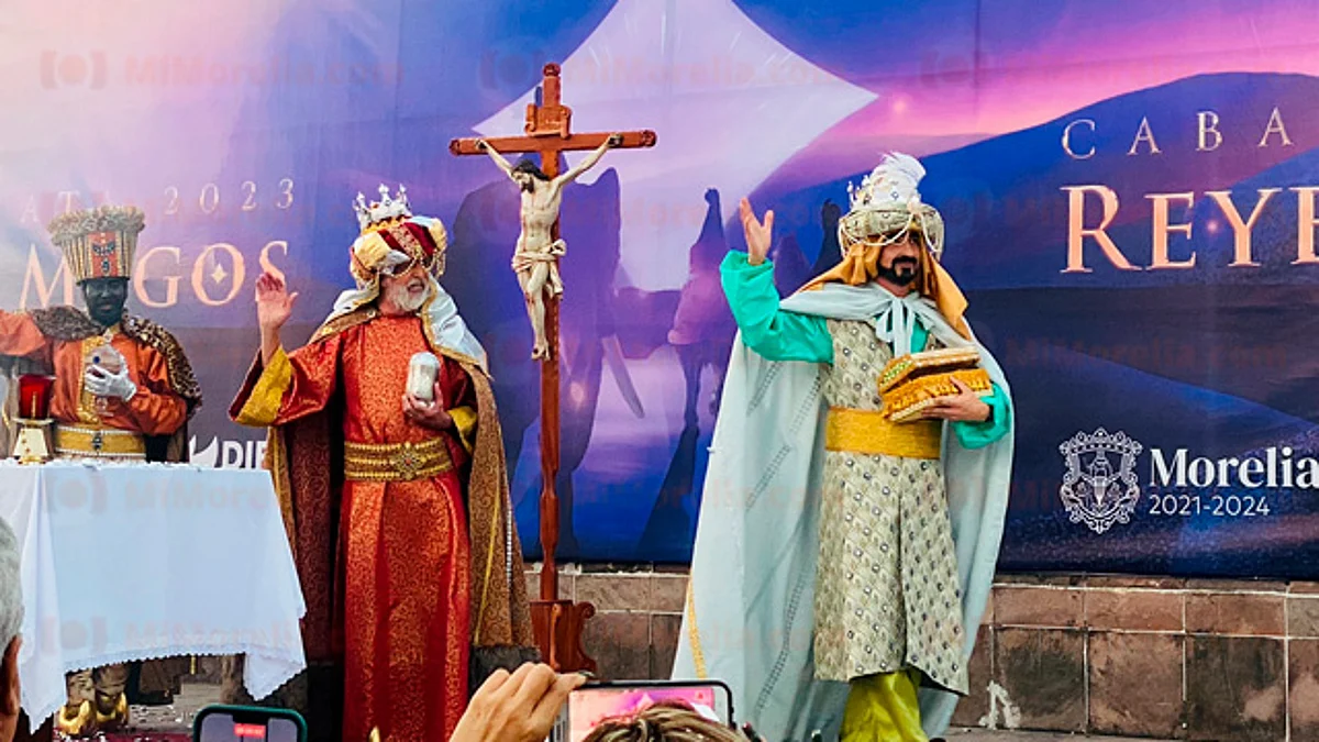 Más de 50 mil morelianos presentes en la Cabalgata de los Reyes Magos