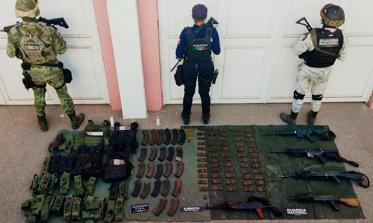 Esta acción operativa se llevó a cabo gracias a las Bases de Operaciones Interinstitucionales (BOI), El Aguaje