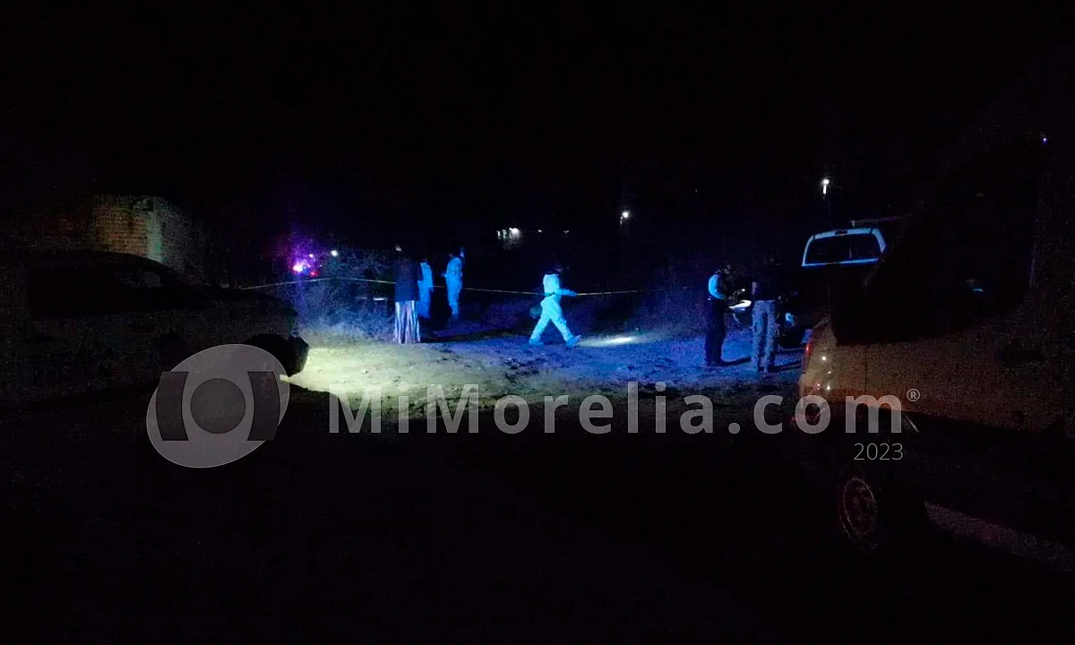 Hombre es asesinado a tiros en la colonia Los Ángeles, en Morelia