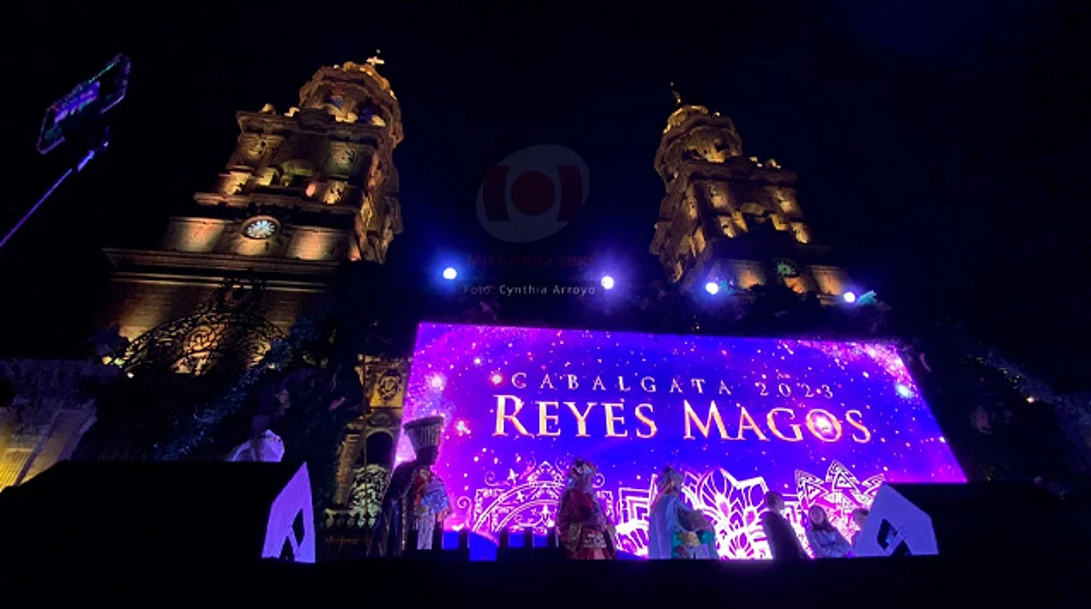 Los Reyes Magos iluminaron de magia a los niños y niñas de Morelia