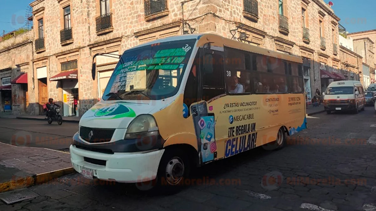 Michoacán: hasta 2 asaltos diarios al transporte público, choferes no denuncian: Pasalagua