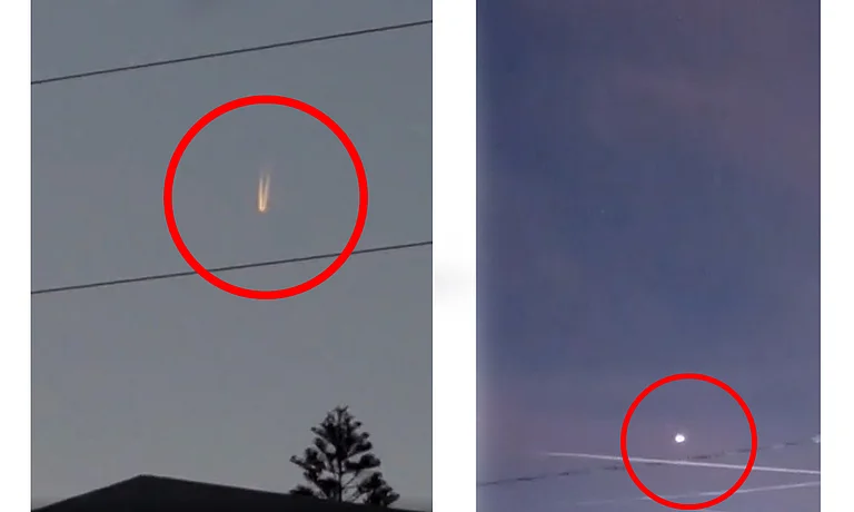 Morelianos captan cometa y otras luces extrañas en el cielo