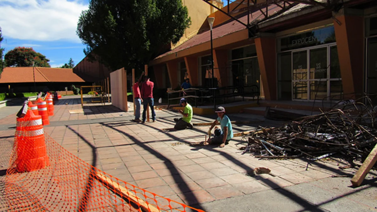 Los trabajos realizados incluyen el desmontaje de albañilería, carpintería, cancelería y de instalaciones
