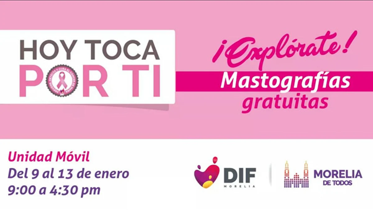 Este viernes, último día de mastografías gratuitas en el DIF Morelia