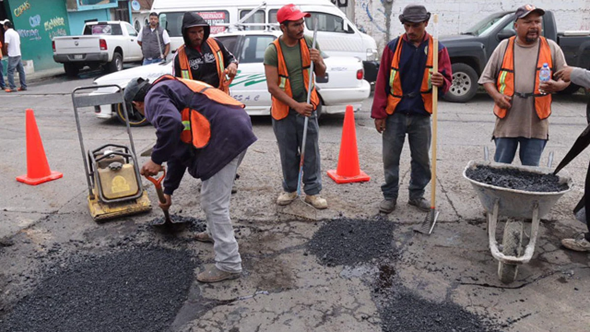 Este miércoles realizarán trabajos de bacheo en Boulevard Sansón Flores y García de León