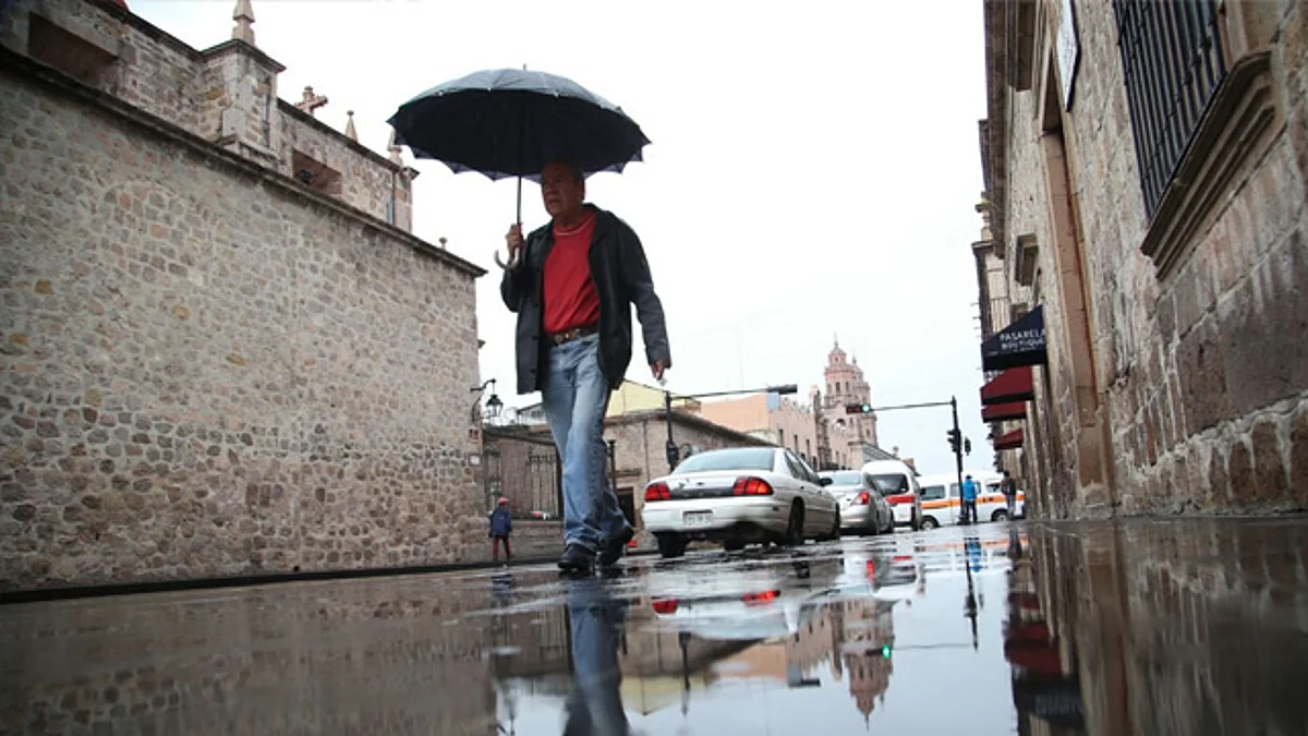 Este miércoles prevalece el pronóstico de lluvias en Morelia