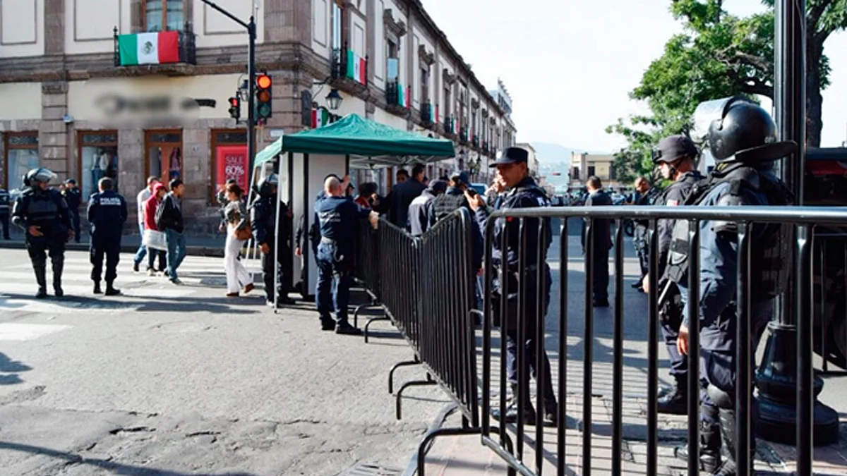 Galería: Morelia “blindada” por Fiestas Patrias