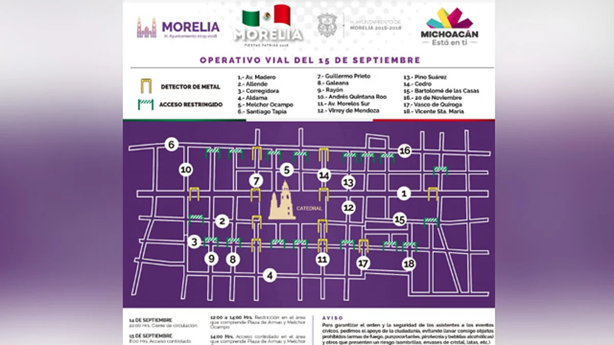 Alfonso Martínez invita a morelianos a celebrar en familia de estas Fiestas Patrias
