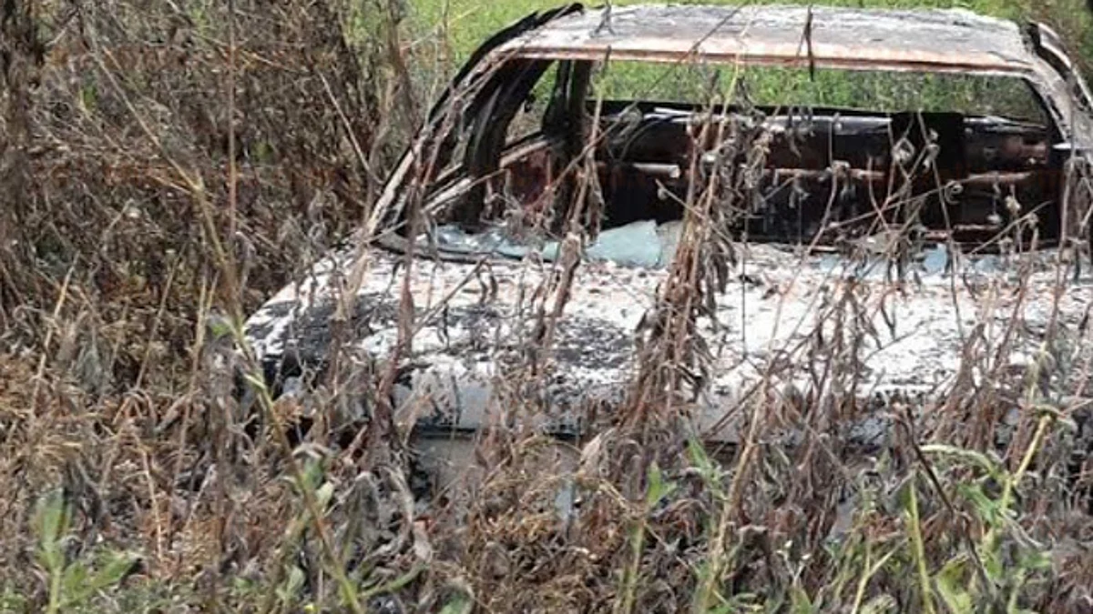 Encuentran 3 cadáveres calcinados en Apatzingán