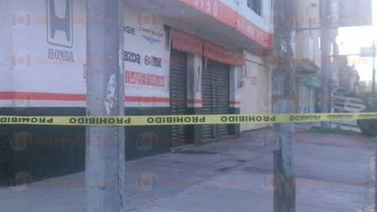 Es agredido a balazos en Apatzingán; fallece en un hospital