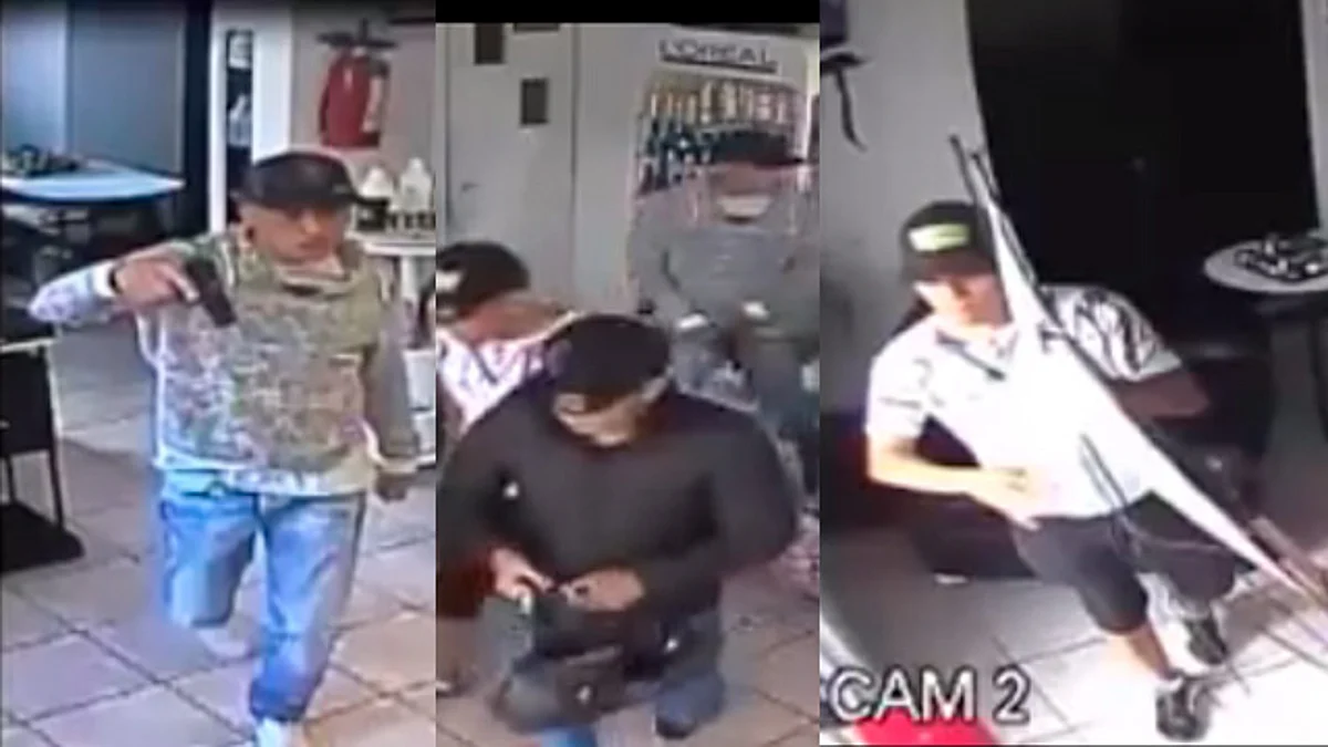 Video: Tres sujetos asaltan estética de Morelia en menos de dos minutos