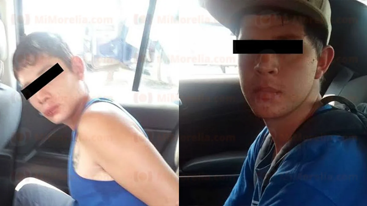 Ciudadanos detienen a dos presuntos ladrones en tienda Oxxo en Morelia