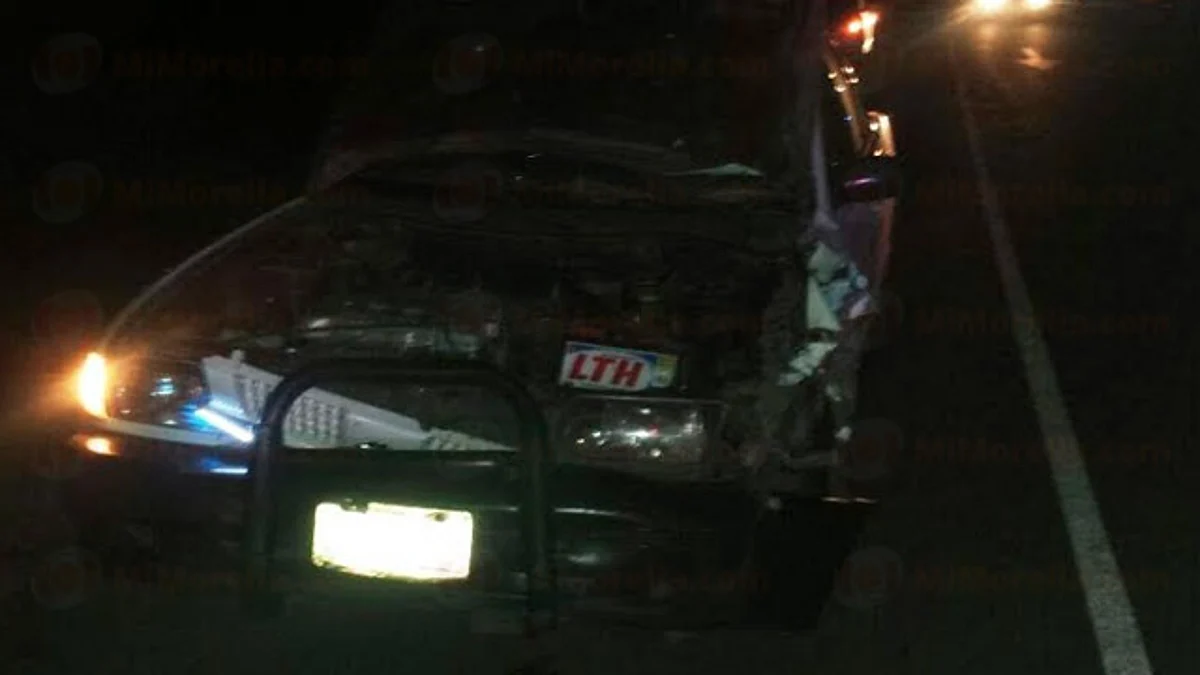 Fallece motociclista al chocar contra un taxi en la región de Venustiano Carranza