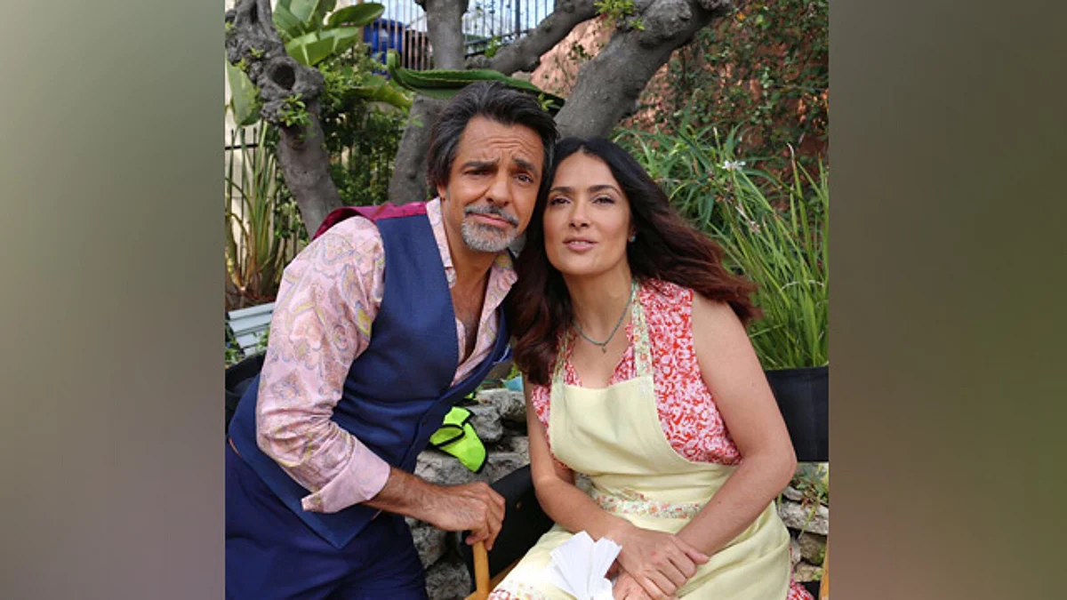 Eugenio Derbez y Salma Hayek, juntos en película