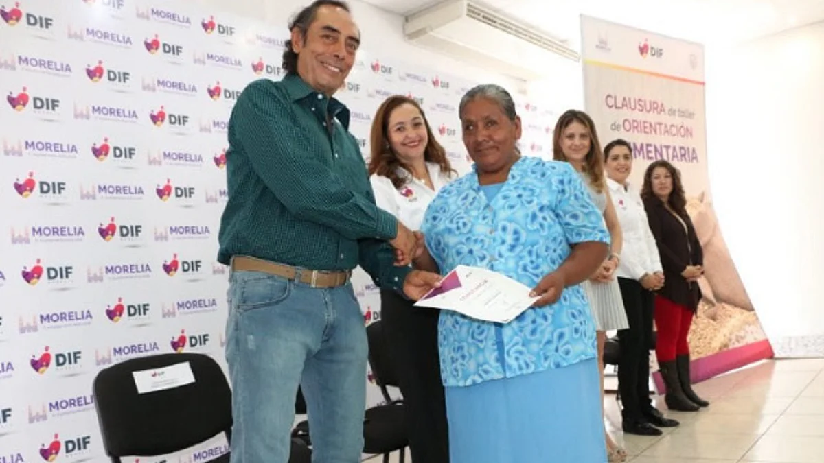 Concluye “Primer Taller de Orientación Alimentaria 2016” del DIF Morelia