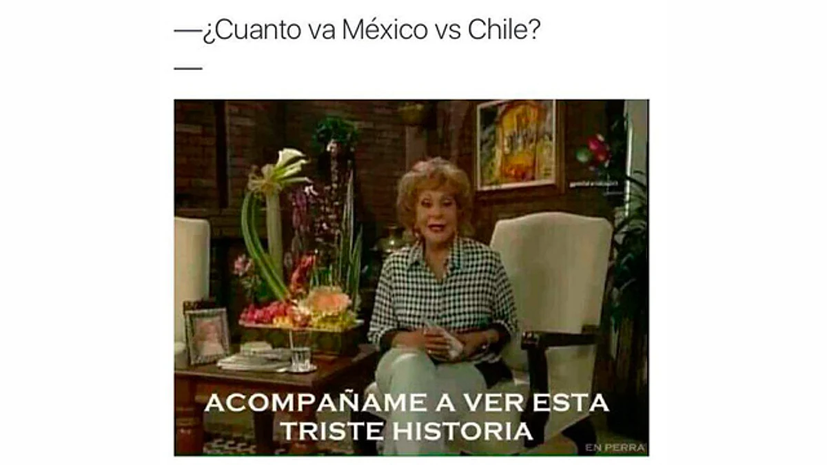 Galería: Los mejores memes de la goliza que le dio Chile a México (7-0)