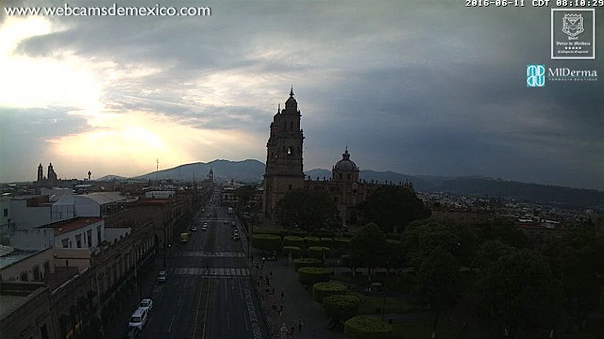 Máxima de 28 Grados Centígrados, prevé SMN para este sábado en Morelia