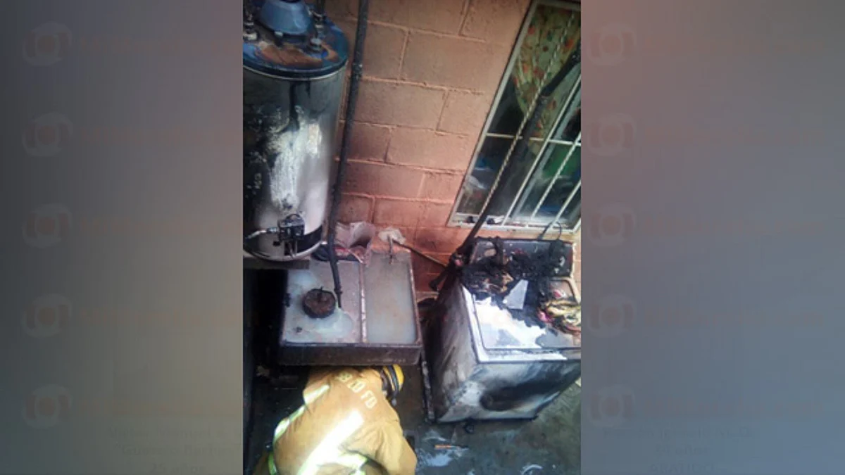 Explota tanque de gas en el interior de una vivienda en Tarímbaro