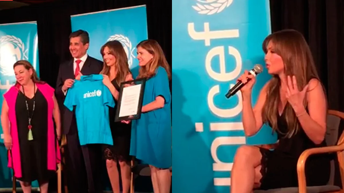 Nombran a Thalía Embajadora de UNICEF en México