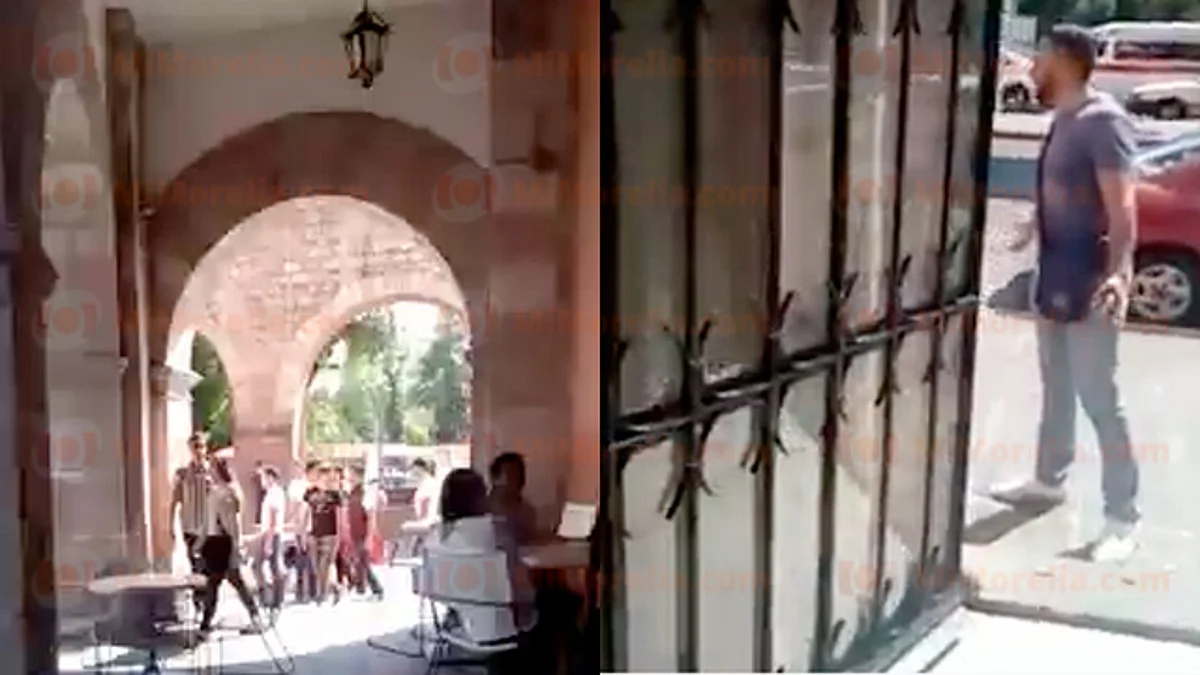 Pleito en Derecho entre estudiantes que apoyan a diferentes candidatos a la dirección