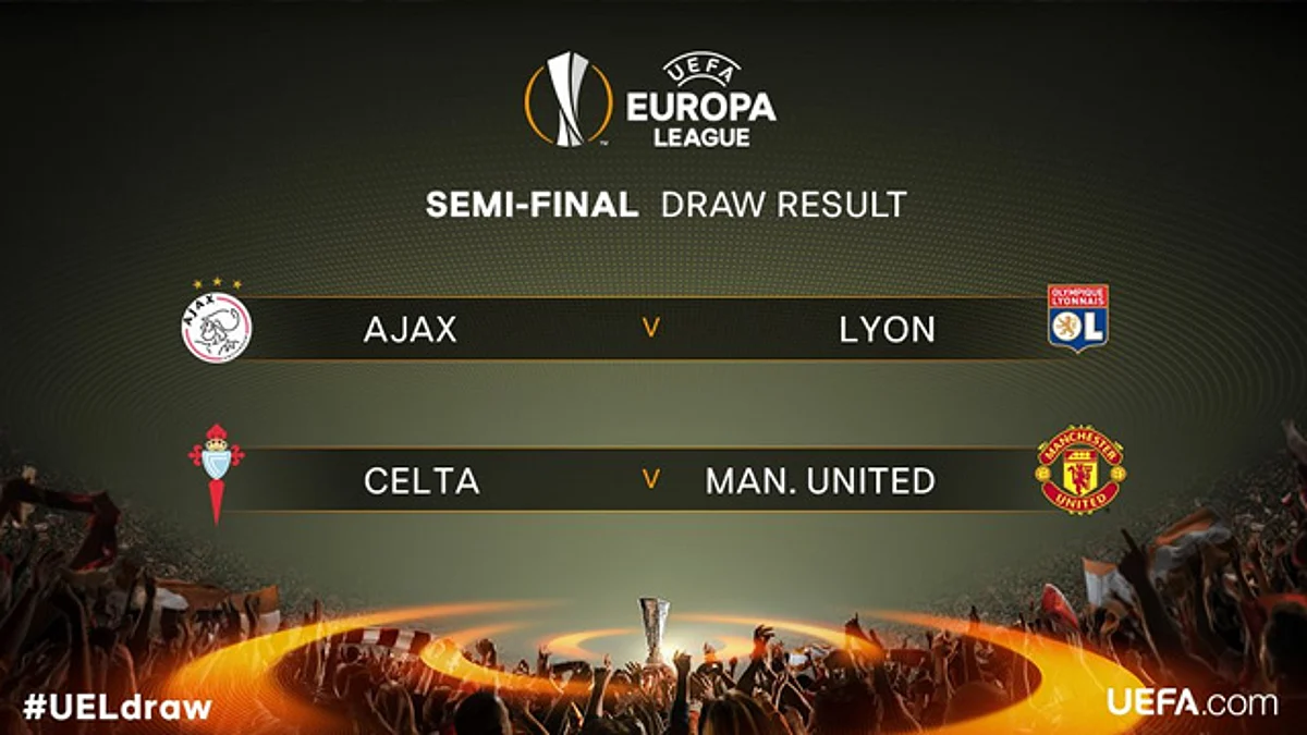 Listas las semifinales de la Europa League