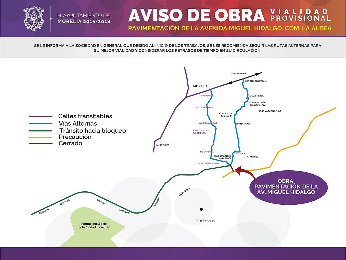 A buen ritmo avanza repavimentación de la avenida Miguel Hidalgo