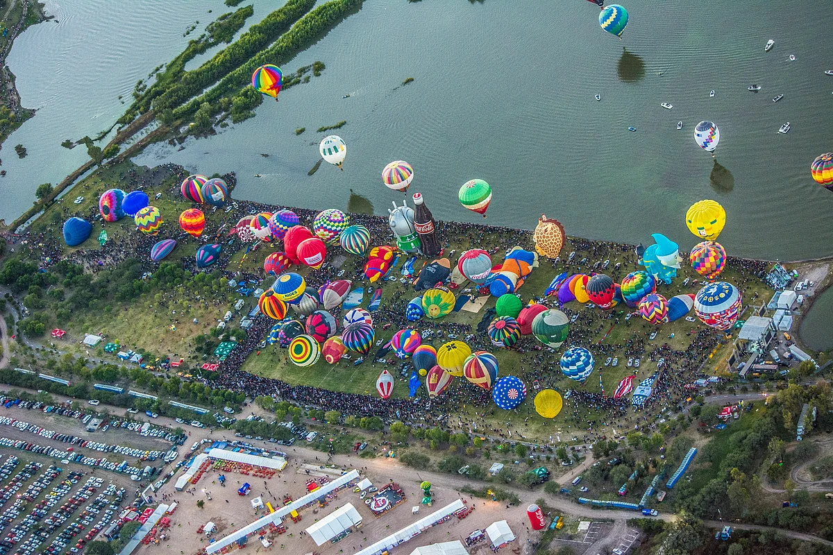 Alistan otra edición más del Festival Internacional de Globo en León