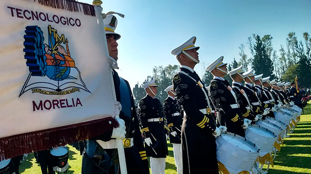 Inaugura Alfonso Martínez el Encuentro estudiantil de escoltas y bandas de guerra del Tec de Morelia