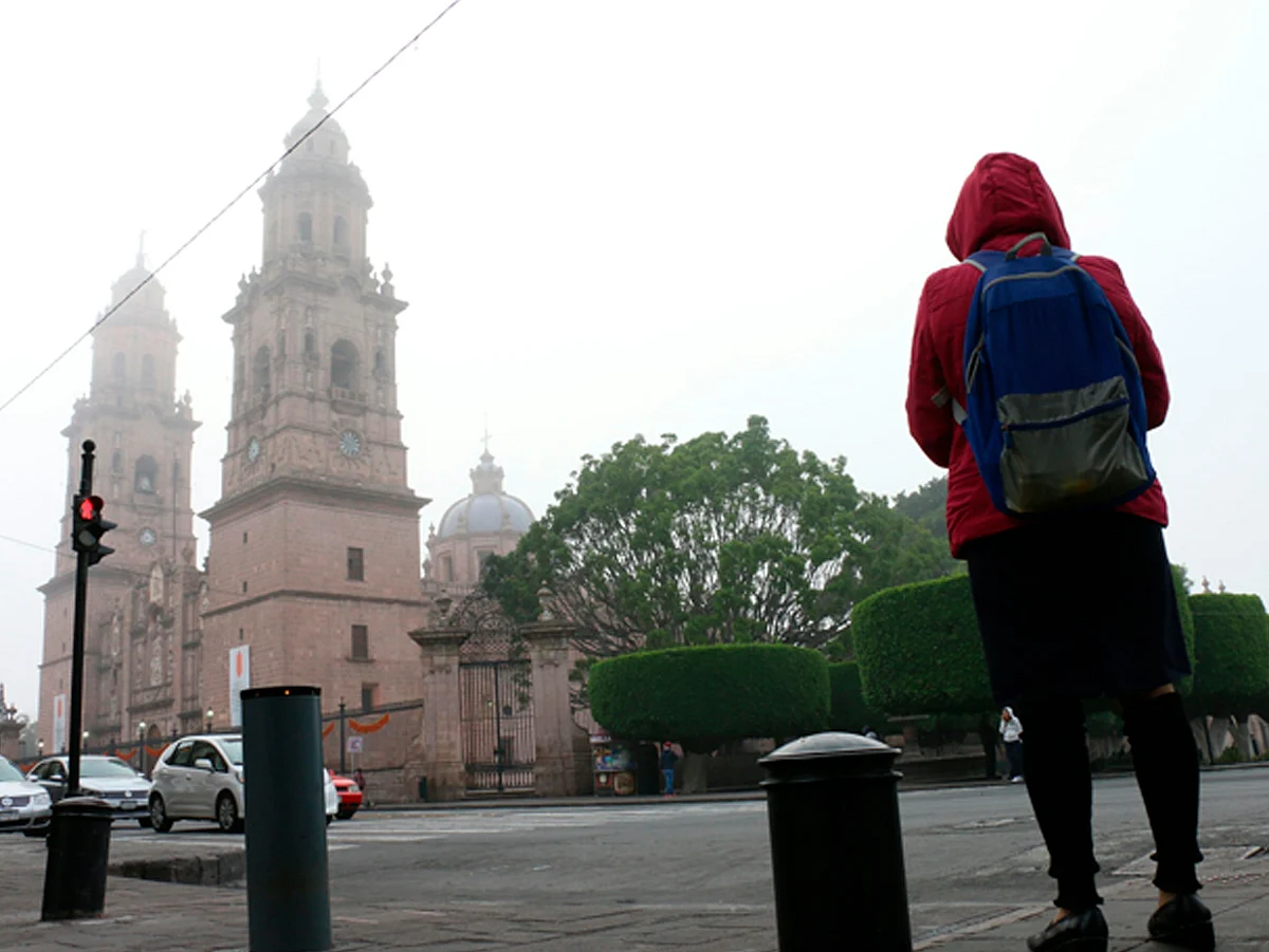 ¡Pa´su mecha, qué frío!, Morelia inicia el martes con 4°C