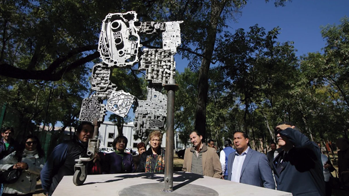 Inauguran Paseo Escultórico de las Artes, en el Bosque Cuauhtémoc