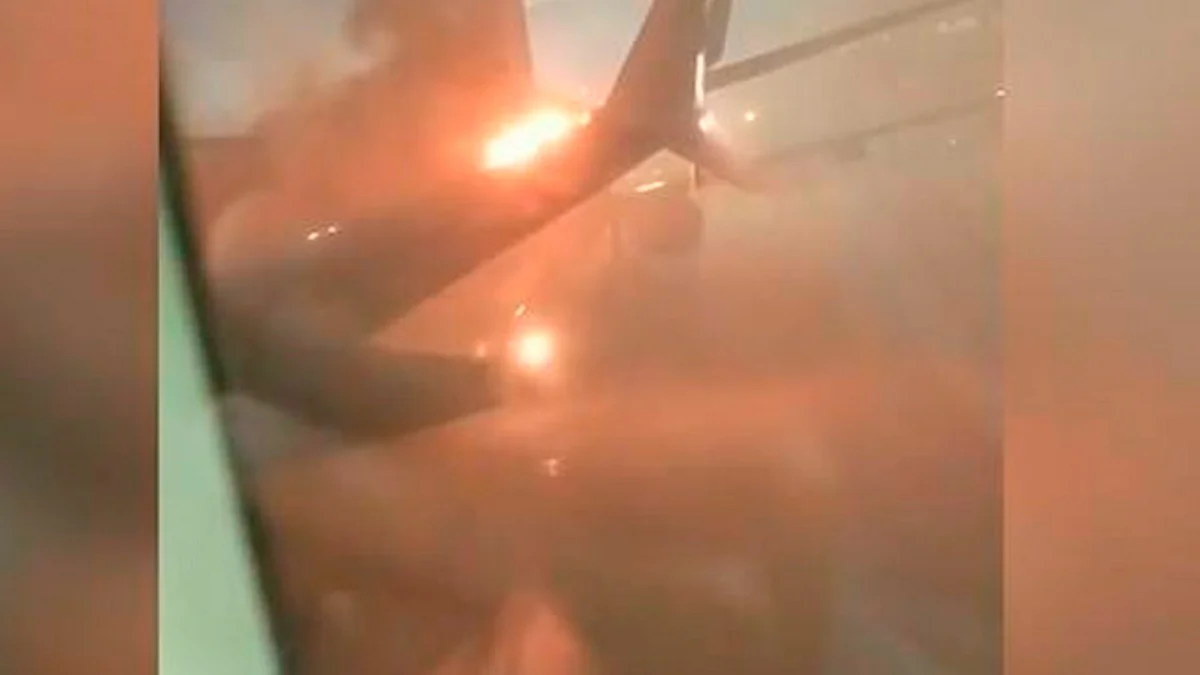 Avión procedente de Cancún se accidenta en aeropuerto de Toronto, Canadá