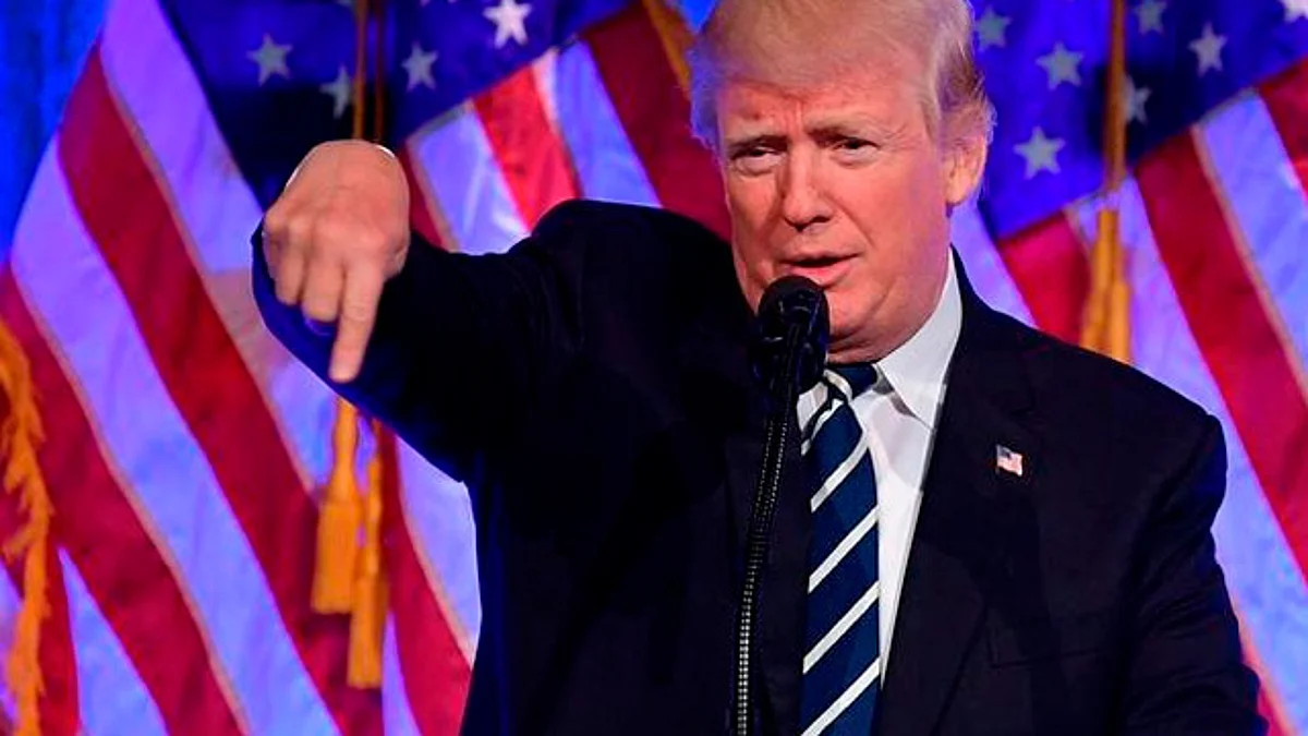 Donald Trump se describe como un “genio”