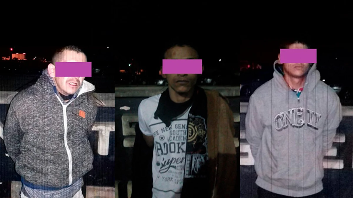 Arrestan a tres sujetos por robo a local, en Morelia