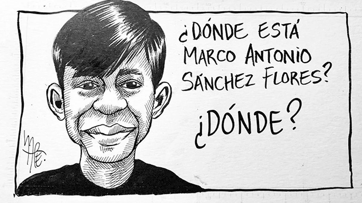 La desaparición del joven ha movilizado a cientos de personas en la capital y miles más en redes sociales (Foto: Especial)