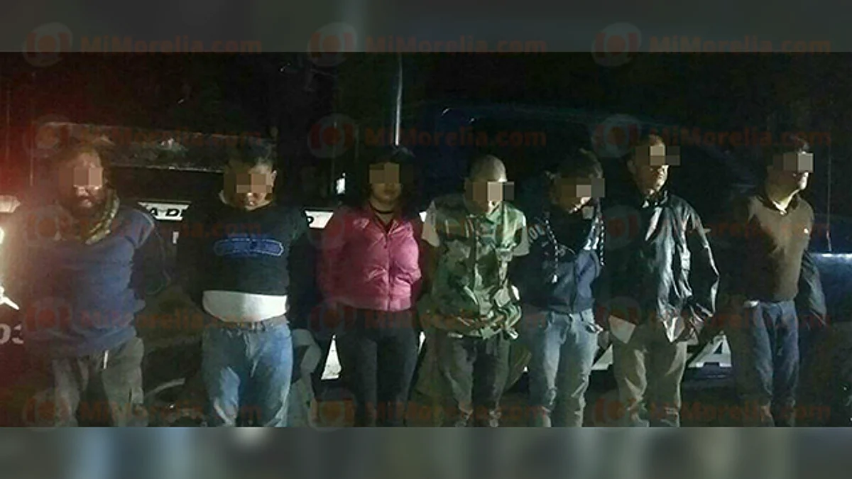 Vinculan a proceso a siete por robar cajero y disparar a policías en Tangancícuaro
