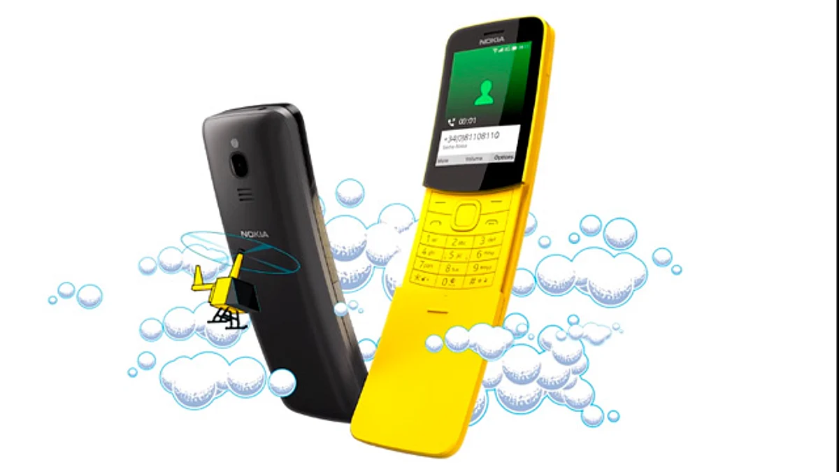 ¿Recuerdas el Nokia 8110 de Matrix? Regresó en color negro y amarillo