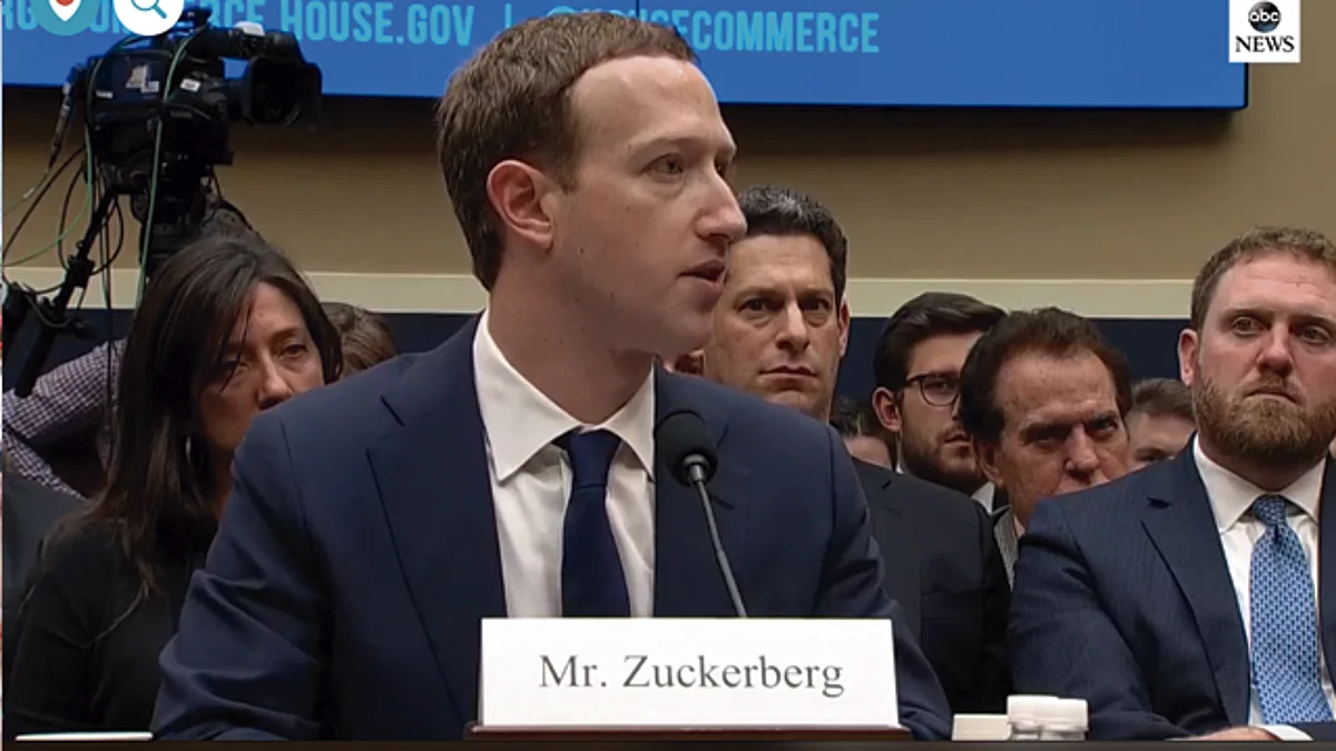 Zuckerberg comparece ante el Congreso de EU, por segundo día consecutivo